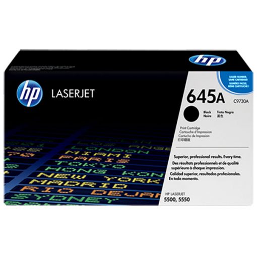 کارتریج اورجینال hp 645A مشکی HP 645A Black Cartridge