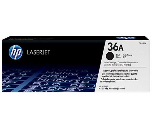 کارتریج 36A مشکی اچ پی اورجینال HP 36A Black Cartridge