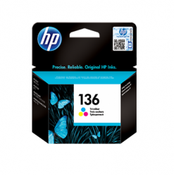 کارتریج جوهرافشان 136 اچ پی رنگی اورجینال HP 136 Tri-color