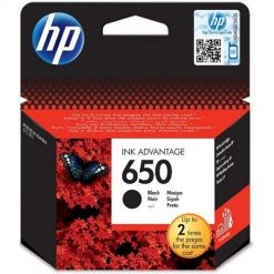 کارتریج جوهرافشان 650 اچ پی مشکی اورجینال HP 650 Black Ink