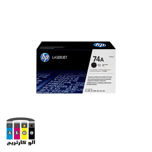 کارتریج 74A مشکی اچ پی اورجینال HP 74A Black Cartridge