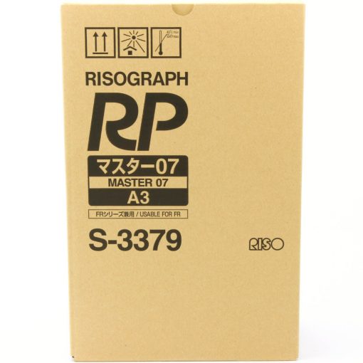 مرکب مستر ریسوگراف S-3379 A3 مشکی غیراورجینال RISO S-3379 A3 MASTER