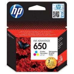 کارتریج جوهرافشان 650 اچ پی رنگی اورجینال HP 650 Tri-color Ink