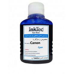 جوهر 100ml اینکتک داخلی آبی پرینتر کانن InkTec 100ml cyan Canon