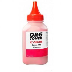 تونر شارژ 90g کارتریج کانن 718 قرمز Canon 718 magenta 90gr toner