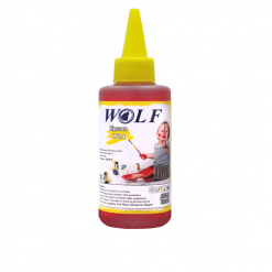 جوهر 100cc ولف زرد اپسون Wolf Ink Yellow 100ml Epson Printers