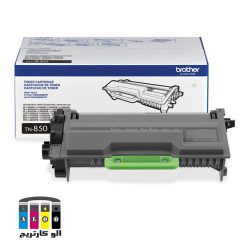 کارتریج مشکی برادر اورجینال TN-850-عکس استفاده شده در سایت aloocartridge.com