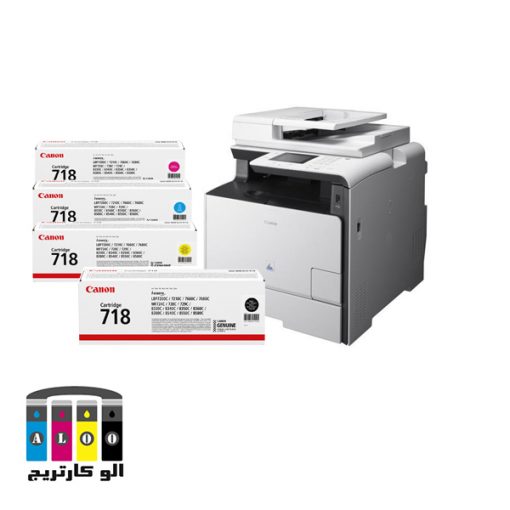 کارتریج 718 کانن و پرینتر MF728Cdw - عکس استفاده شده در سایت aloocartridge.com