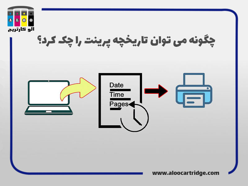 چگونه می توان تاریخچه پرینت را چک کرد؟