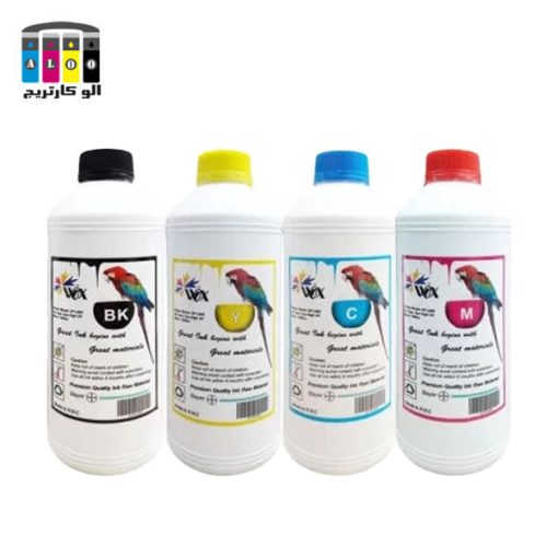 جوهر 1 لیتری وکس کانن سری 4 رنگ set color WOX litre ink CANON