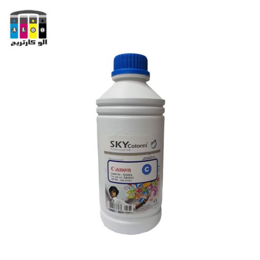 جوهر 1 لیتری اسکای کانن رنگ آبی Cyan SKY litre ink CANON