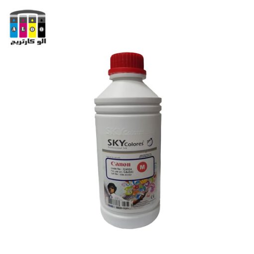 جوهر 1 لیتری اسکای کانن رنگ قرمز Magenta SKY litre ink CANON